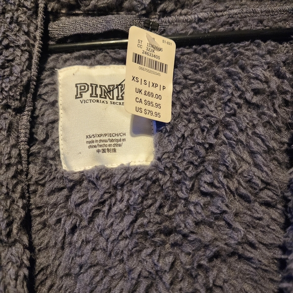 Victoria's Secret Pink Fleece Jacket - Picture 2 of 2